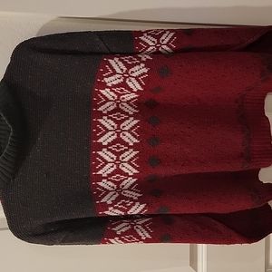 Vintage 1980's Knit Winter Sweater  by SPETTRO Made in Korea.